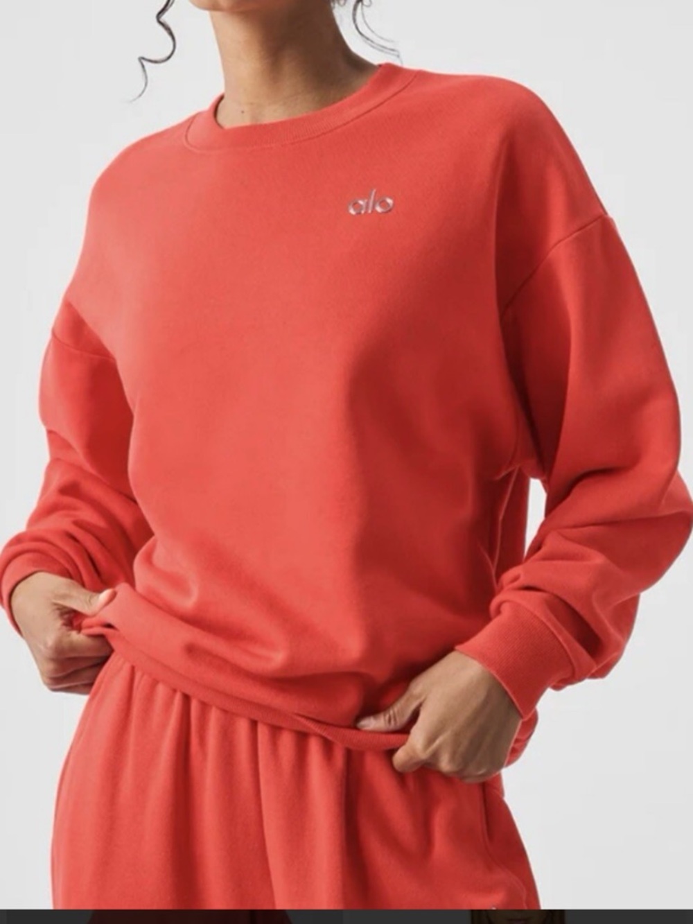 ALO Yoga Accolade Crew Small new